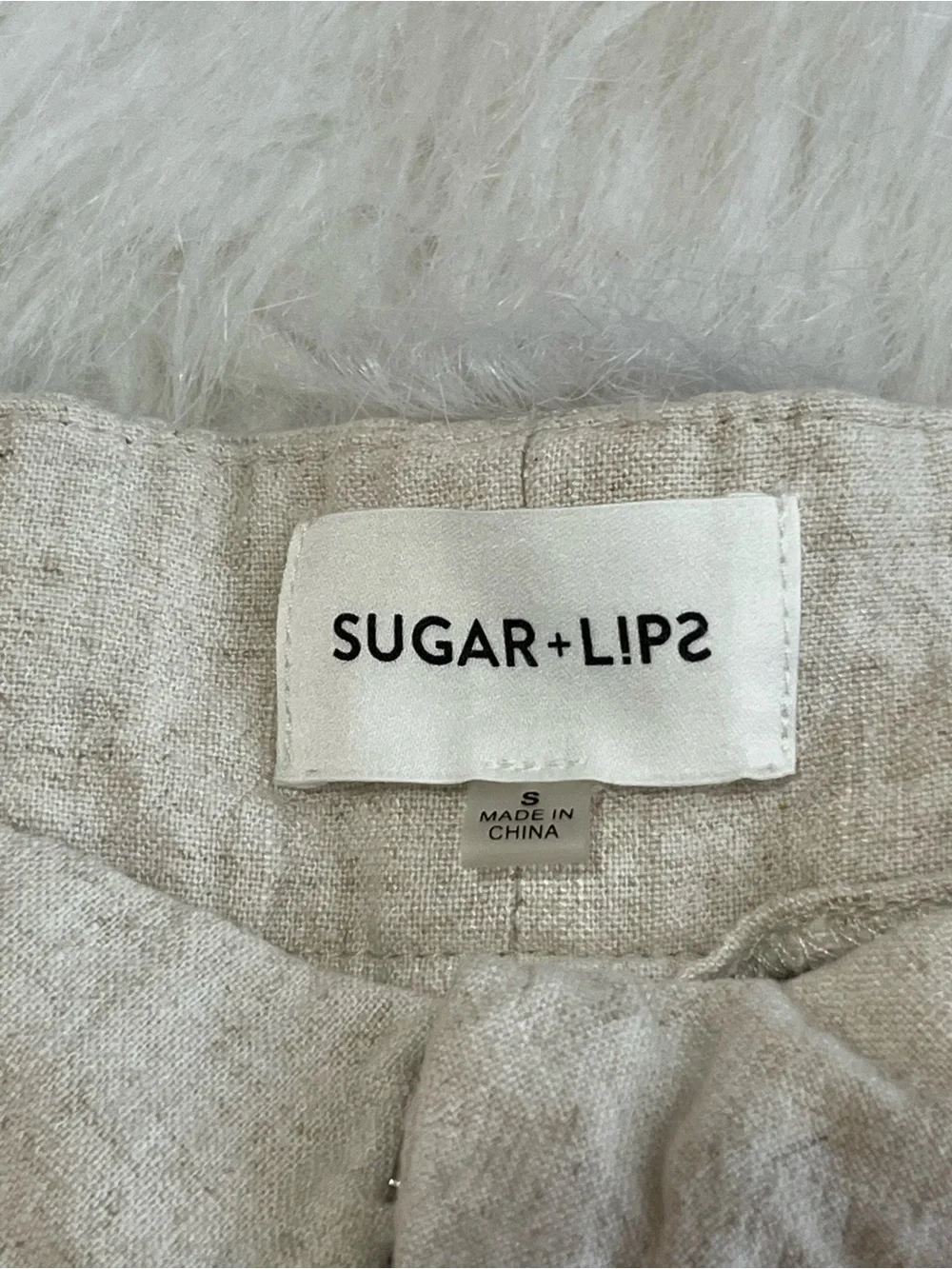 Sugarlips tailored pleated
